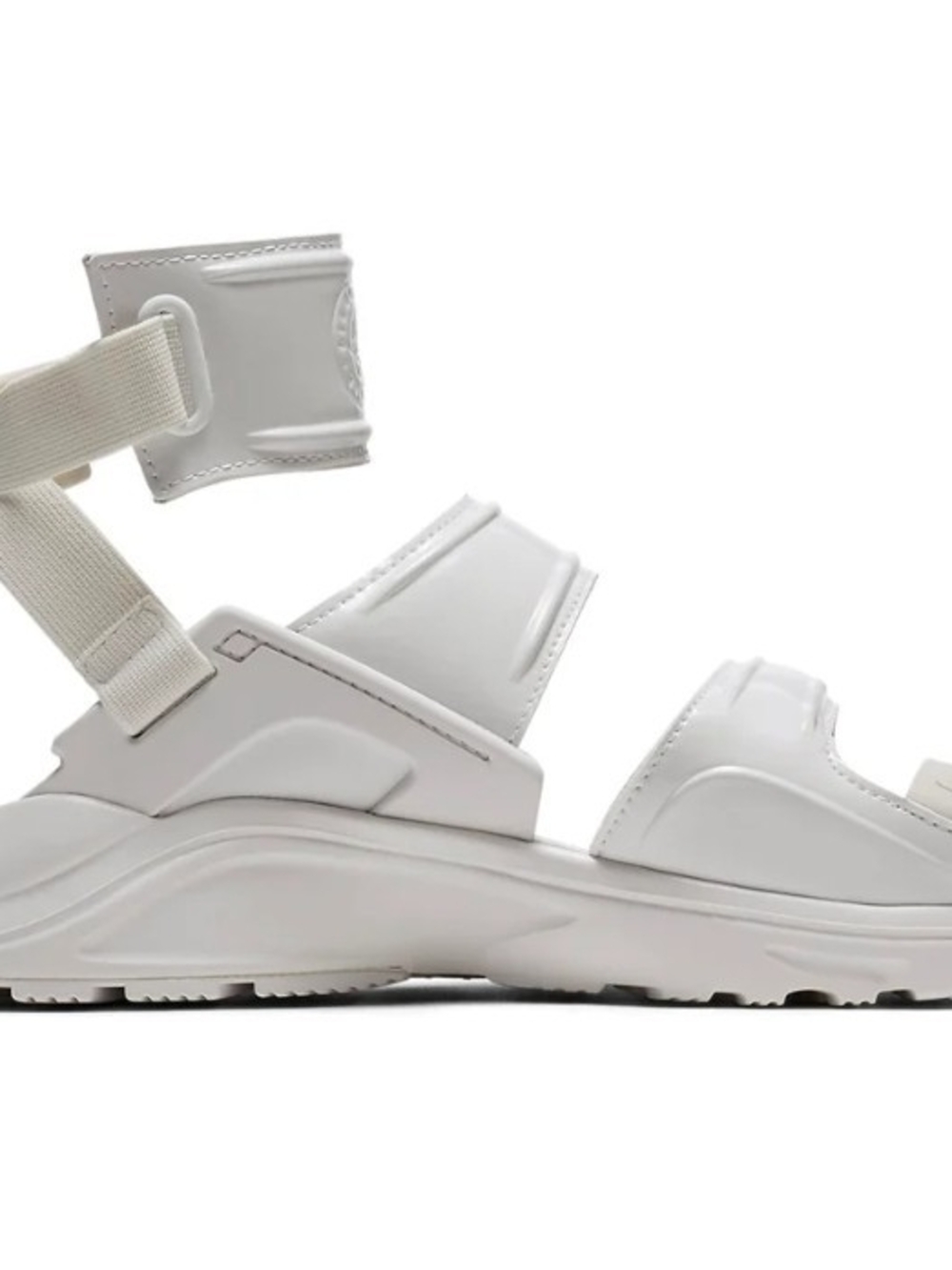 Nike Women's White Platform Sport Sandals